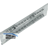 GEDORE L�ngsteiler geschlitzt E-B 1500/38 L�nge 548 mm H�he 60 mm
