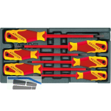 GEDORE VDE Schraubendreher-Satz 1500 ES-VDE 2170 PZ in 1/3 ES-Modul 6-teilig
