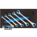 GEDORE Doppelringschl�ssel-Satz offen 1500 CT1-400 in 1/3 CT-Modul 5-teilig