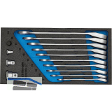 GEDORE Maulschl�ssel/Ringratsche-Satz 1500 CT1-7 URA in 1/3 CT-Modul 14-tlg