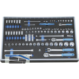 GEDORE Steckschl�ssel-Satz 1/4", 3/8", 1/2" 2005 CT4-U-20 in 4/4 CT-Modul 89-tlg