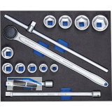 GEDORE Steckschl�ssel-Satz 3/4" 2005 CT3-32 in 3/4 CT-Modul 14-teilig