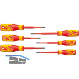 GEDORE VDE-Schraubendreher-Satz SlimDrive 2162-2172 PM-06 Schlitz/PH/SL 6-teilig