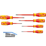 GEDORE VDE-Schraubendreher-Satz SlimDrive 2162-2172 PZ-06 Schlitz/PZ 6-teilig