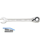 GEDORE Maulschl�ssel 7UR 13� abgewinkelt mit Ringratsche umschaltbar 11 mm