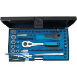 GEDORE Steckschl�ssel-Satz D20TMU-10 1/4"vierkant mit Umschaltknarre 40-teilig