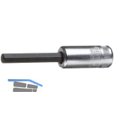 GEDORE Schraubendreher-Einsatz IN20L DIN7422 1/4"vierkant 3.0 mm sechskant lang