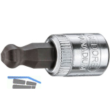 GEDORE Schraubendreher-Einsatz IN20K DIN3120 1/4"vierkant 6.0 mm sechskant