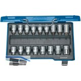 GEDORE Schraubendreher-Einsatz-Satz ITX19TX-17 1/2"vierkant Torx� 17-teilig