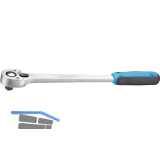 GEDORE Umschaltknarre 1993U-10L DIN3122 1/2"vierkant L�nge 350 mm