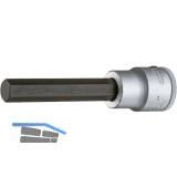 GEDORE Schraubendreher-Einsatz IN32L DIN7422 3/4"vierkant 22.0 mm 6-kant lang