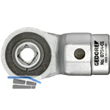 GEDORE Aufsteckknarre 16 Z 8754-02 Aufnahme � 16 mm 1/2" vierkant