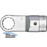 GEDORE Aufsteckringschl�ssel 22 Z 8796-36 Aufnahme � 22 mm SW 36 mm
