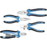 GEDORE Zangenset S 8200 JC 2-K-Griffe 4-teilig
