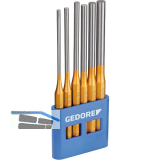 GEDORE Splintentreiber-Satz lange Form 119L achtkant 6-teilig im PVC Halter