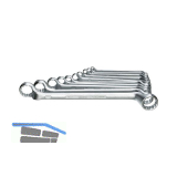 GEDORE Doppelringsschl�ssel-Satz 2/10 DIN838 6-27 mm tief gekr�pft 10-teilig