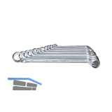 GEDORE Doppelringsschl�ssel-Satz 2/12 DIN838 6-32 mm tief gekr�pft 12-teilig