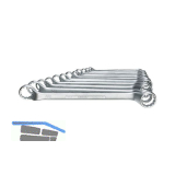 GEDORE Doppelringsschl�ssel-Satz 2/120 DIN838 6-32 mm tief gekr�pft 12-teilig