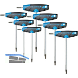 GEDORE Schraubendreher-Satz mit 2K-T-Griff+Kugelkopf DT2143 Torx� 7-teilig