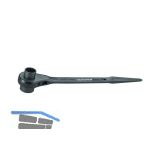 GEDORE Stahlbauknarre 29 doppel-sechskant 19 x 22 mm