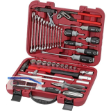 WGB PKW Universalwerkzeugkoffer 47-teilig in Kunststoffkoffer