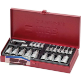 WGB Steckschl�ssel-Satz 3940 1/4" Torx� 23-teilig in Stahlblechkasten