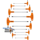 BETA Sechskant Stiftschl�sselsatz 96T/S11 mit Quergriff 2.0-10 mm 11-teilig
