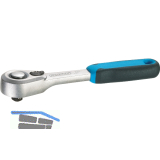 GEDORE Umschaltknarre, Ratsche 2093U-20 DIN3122 1/4" vierkant