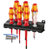 WERA Schraubendreher-Satz VDE Kraftform Plus Serie 160 7-teilig