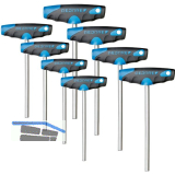 GEDORE Schraubendreher-Satz mit 2K-T-Griff 2142 Sechskant 8-teilig