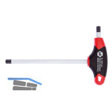 HAFU Sechskant Stiftschl�ssel 2K T-Griff mit Seitenabtrieb 2,0 mm L�nge 125 mm