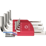 HAFU Sechskant Stiftschl�ssel-Satz ISO2936 Gr. 1,5-10 mm 9-tlg.