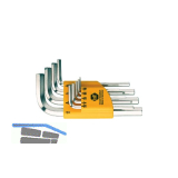 HAFU Sechskant Stiftschl�ssel-Satz Zoll im Clip Gr. 0,05"-3/8" 13-teilig