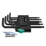 WERA Torx�-Stiftschl�ssel-Satz 967/9 TX1 mit Kugelkopf TX 8-40 9-teilig