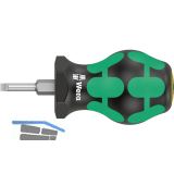 WERA Vergaser Schraubendreher Stubby 335 1.0 x 5.5 x 24.5 mm Schlitz