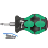 WERA Vergaser-Schraubendreher Stubby 350 PH 02/25 mm Phillips