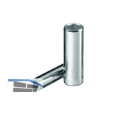 GEDORE Steckschl�ssel-Einsatz lang 20L DIN3124 1/4"vierkant 12.0 mm sechskant