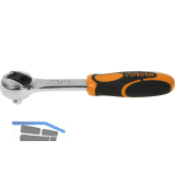 BETA Umschaltknarre 900/55 DIN3122 1/4"vierkant 125 mm