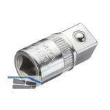 GEDORE Vergr��erungsst�ck 2030 DIN3123 1/4"vierkant 1/4"auf 3/8"