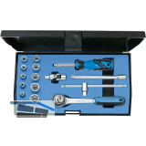 GEDORE Steckschl�ssel-Satz 20EMU- 3 1/4"vierkant mit Umschaltknarre 16-teilig