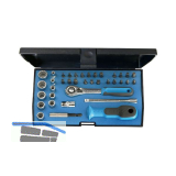 GEDORE Steckschl�ssel-Satz D20KMU 1/4"vierkant mit Umschaltknarre 37-teilig