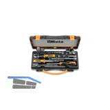 BETA Steckschl�ssel-Satz 900/C13-8 1/4"vierkant mit Umschaltknarre 21-teilig
