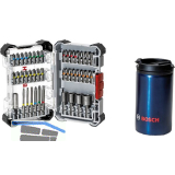 BOSCH Schrauberbit-Set Extra Hard 43-teilig inkl. Trinkbecher