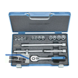 GEDORE Steckschl�ssel-Satz D30GMU-10 3/8" vierkant mit Umschaltknarre 17-teilig
