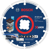 BOSCH Diamant-Trennscheibe 125 x 22,23 mm f�r Metall X-LOCK