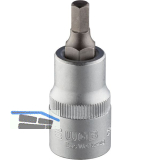 WGB Schraubendreher-Einsatz No. 363 DIN7422 1/2"vierkant 4,0 mm Innensechskant