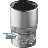 WGB Steckschl�ssel-Einsatz No. 360 DIN3124 1/2"vierkant 21,0 mm sechskant