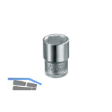 GEDORE Steckschl�ssel-Einsatz 19 DIN3124 1/2"vierkant 23.0 mm sechskant