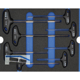 WGB Moflex Modul L Sechskant-Stiftschl�ssel mit Quergriff 6390 8-teilig