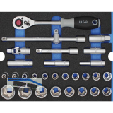 WGB Moflex Modul L Steckschl�ssel-Garnitur 6020 29-teilig